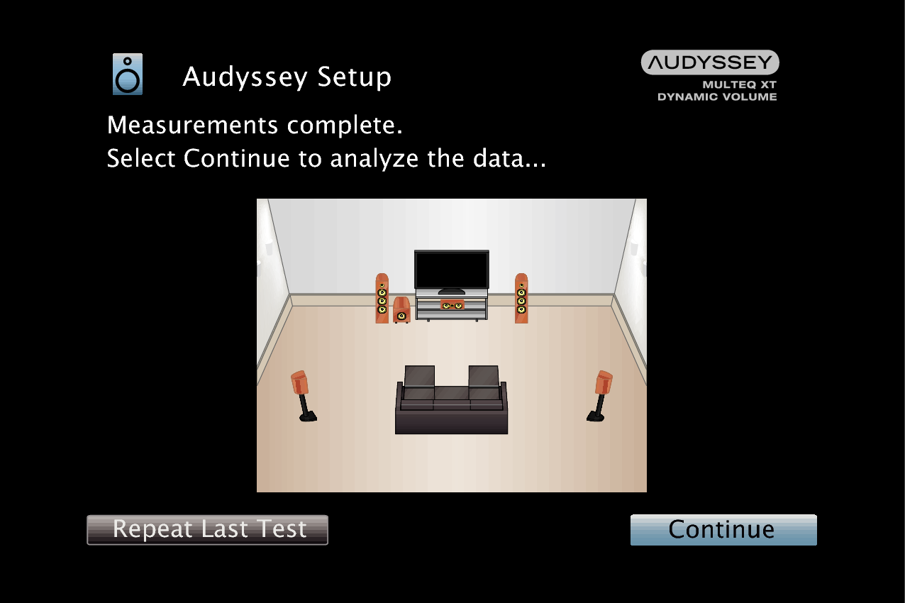 GUI AudysseySetup11 MultEQ XT